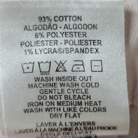 DL1961 Mara Straight Leg Jeans Size 30 29X27 Pale Pink Instasculpt Ankle Raw Hem - Picture 8 of 14